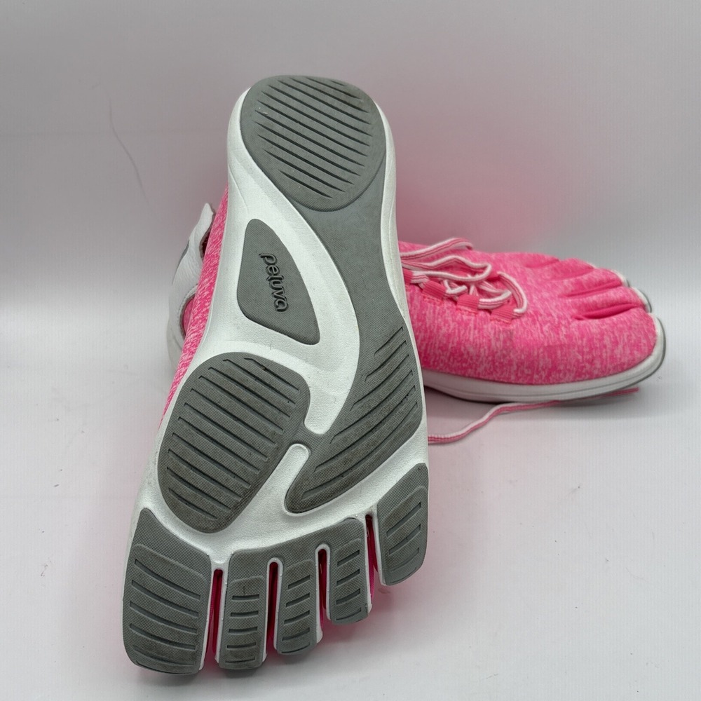 Peluva Strand Women's Barefoot Five-Toe Lightweight Sport Sneakers Size 9 (PINK) - Picture 9 of 9